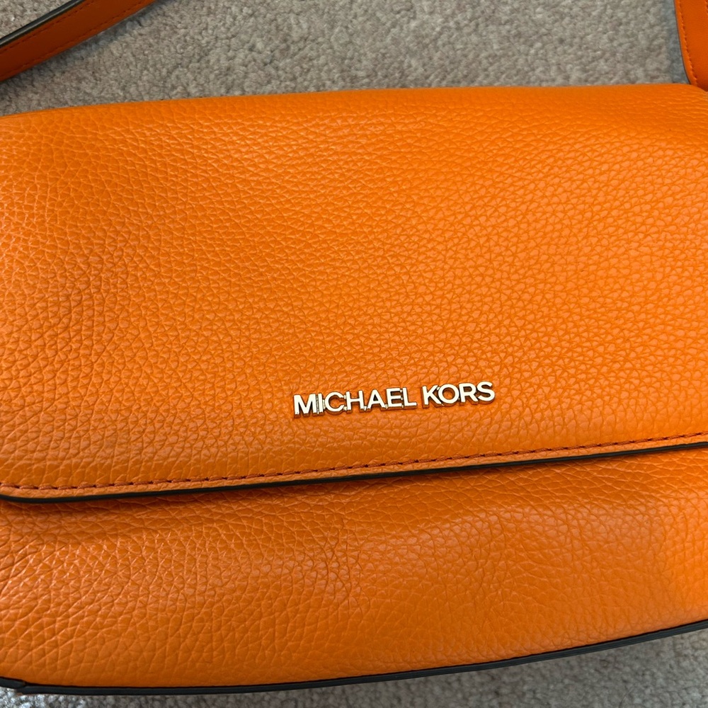 Michael Kors Bright Orange Crossbody Bag